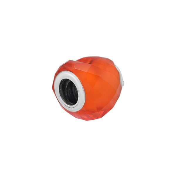 

2018 summer 925 sterling silver jewelry orange shape love charm beads fits bracelets necklace for women jewelry making, Bronze;silver