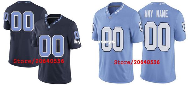 

custom north tar heels college jersey mens women youth kids personalized any number of any name stitched football jerseys, Black;red