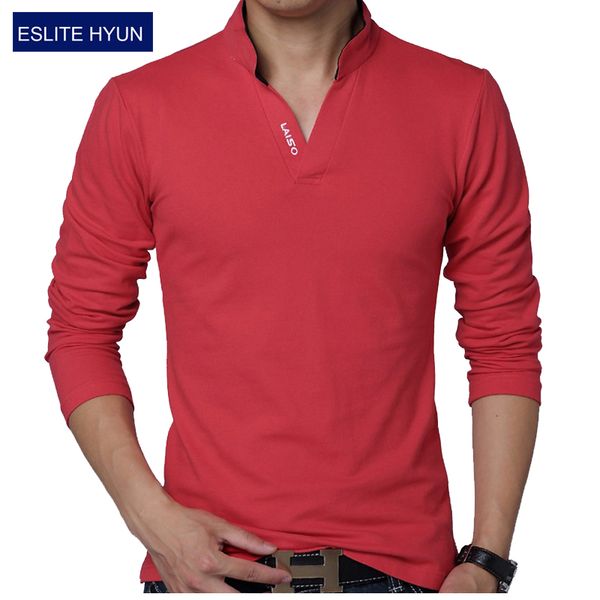 

Grgular Fashion Brand Men Clothes Solid Color Long Sleeve Camisetas Slim Fit T Shirt Men Cotton T -Shirt Men Casual T Shirts New