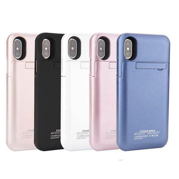 

4200mah for iphone x external battery backup power bank charger cover case powerbank for iphone 7 8 plus 4.7" 5.5" inch