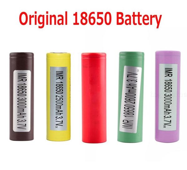 

18650 Battery LG HG2 Samsung INR18650 30Q 3000MAH HE2 HE4 INR 25R 2500mah Rechargeable Batteries Using Cell In Stock