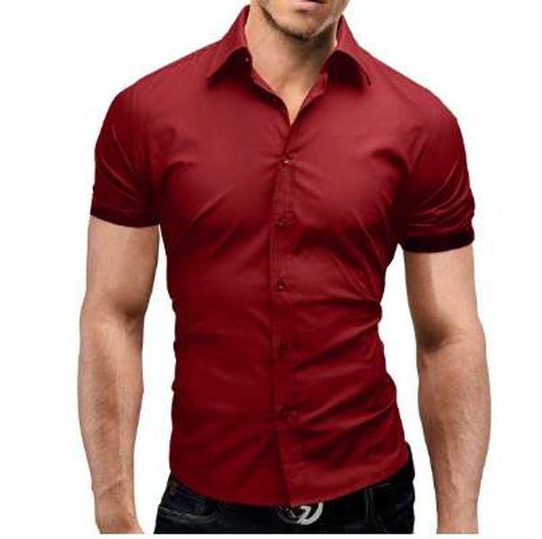 camisas manga corta hombre 2018