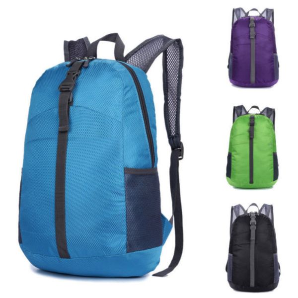 

travel bag men women foldable nylon backpack student zipper backpack rucksack