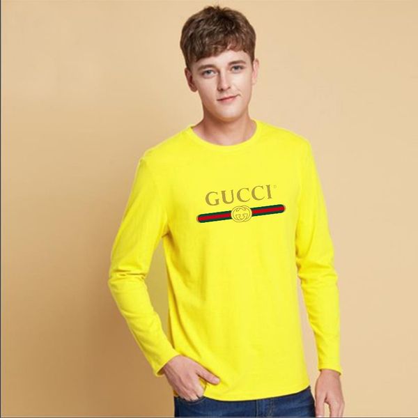 

рубашки мужские печати с длинным рукавом slim fit футболка мужчины хлопок футболки повседневная сплошной цвет футболки, White;black