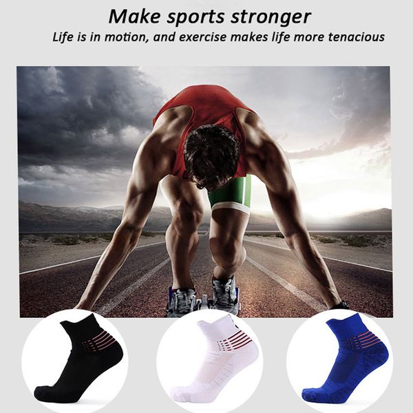 

ug all season professional men sport socks eu 38 to 45 bradyseism running sock quick dry climbing gym fitness calcetines, Black