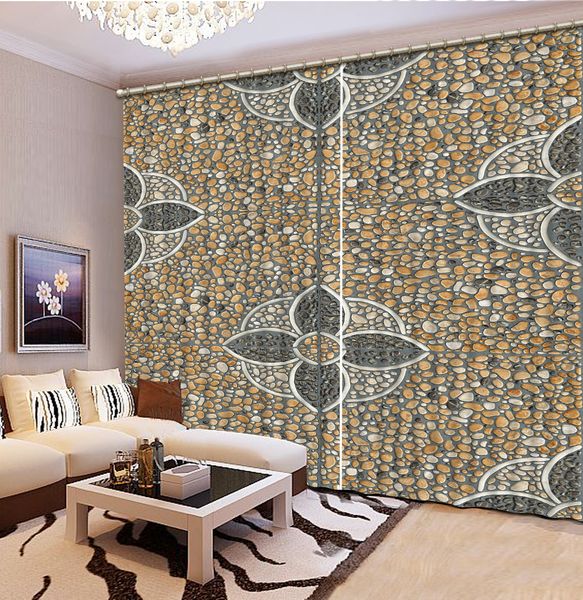 2019 Modern Home Textile Sheer Curtains Stone Design Blackout Window Curtain Beautiful Living Room Bedroom Window Treatments Drapes From Yiwu2017