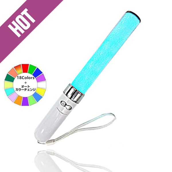 

28x3cm 18 colors 3w led glow stick variable shining led light stick shining infinity color glow party supplies for japan qualitying