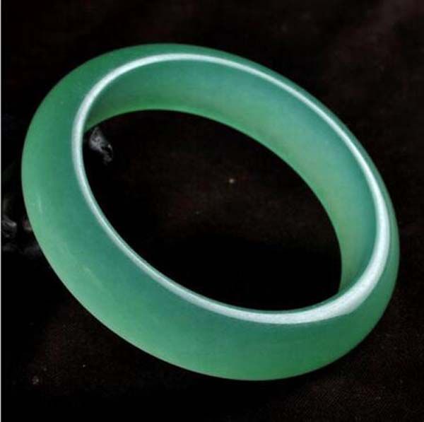 

genuine natural light green quartzite jade bracelet woman bangle fine jewelry&gt;&gt;agate bangle, Golden;silver