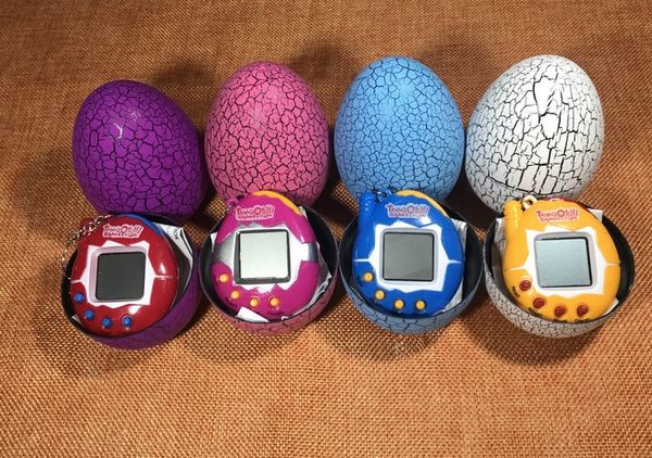 

lnl new retro game toys pets in one funny toys vintage virtual pet cyber toy tamagotchi digital pet child game kids ing