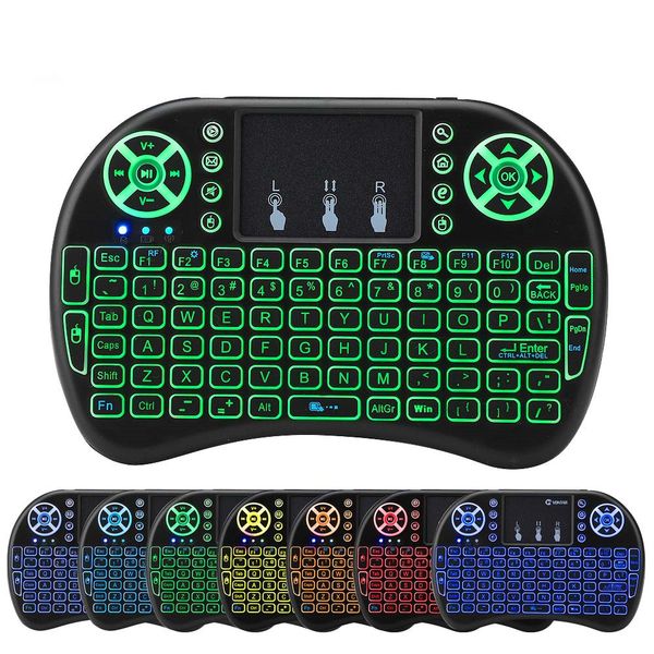 

10 rii i8 ве подвеки бепѬоводна клавиађѬа blacklit air mouse пђл дианионного ђ