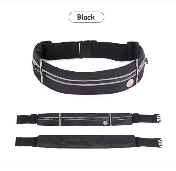 

yipinu outdoor running belt elastic waist bands jogging mobile waist bag for men women waterproof lightweight running bag
