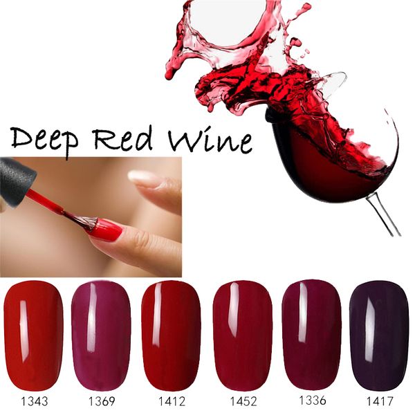

ms. queen red wine series nail gel polish red color uv gel polish ml soak off uv varnish lacquer 10ml, Red;pink