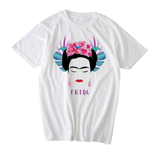 

Women Lady Face Printed Solid Color Casual Tshirts Summer Female Crew Neck Tees Short Sleeve Tops Free Shipping