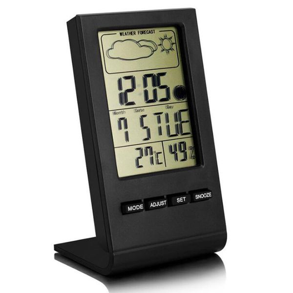 

цифровой дисплей гигрометр температуры погода фаза луны календарь календарь повтор будильник