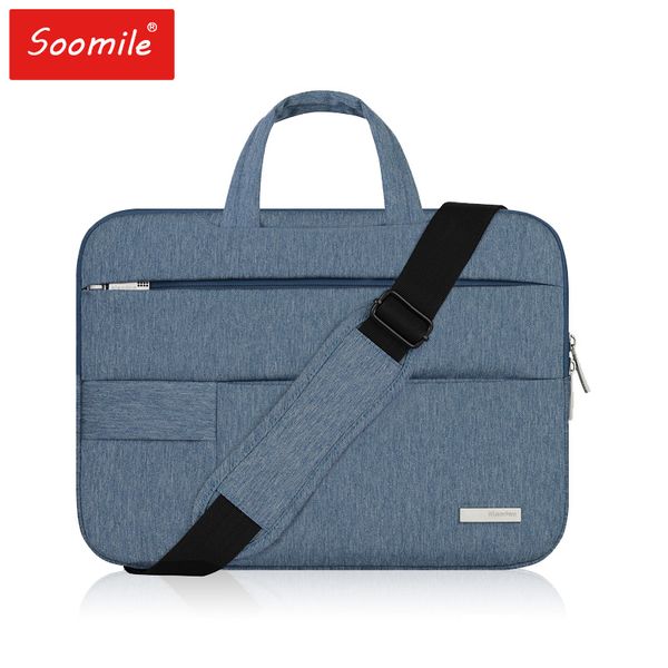 

fashion women handbag lapbag 15 14 13 12 11.6 inch briefcases shoulder messenger bag for macbook air pro computer sleevel