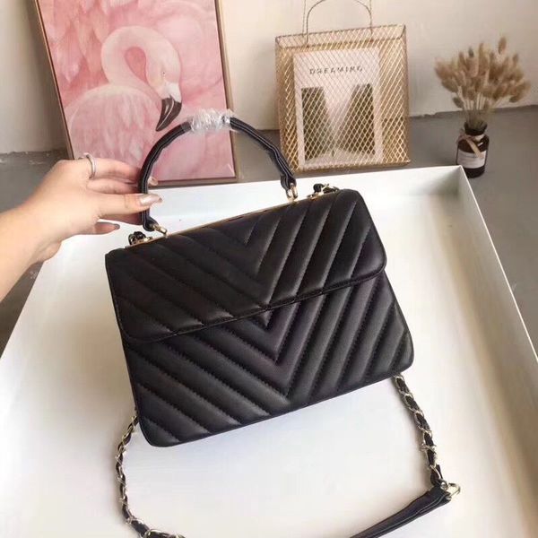 

2018 new arrival women handbags elegant tote fashion contrast colour shoulder bags 26cm ing