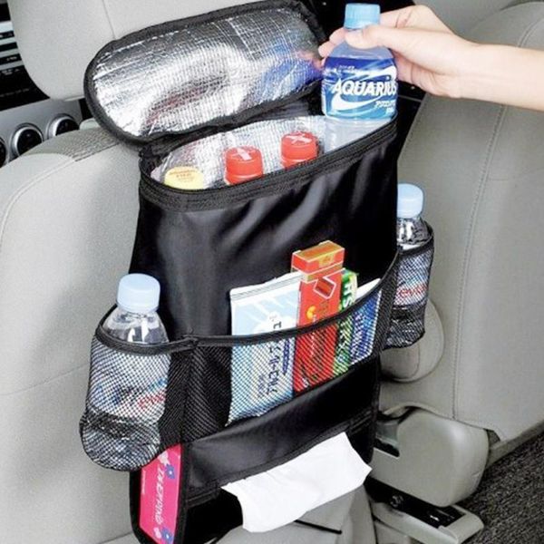 

car cooler chair bag travel camping organiser insulated lightweight cooling bag drinks holder cooler multi-pocket container