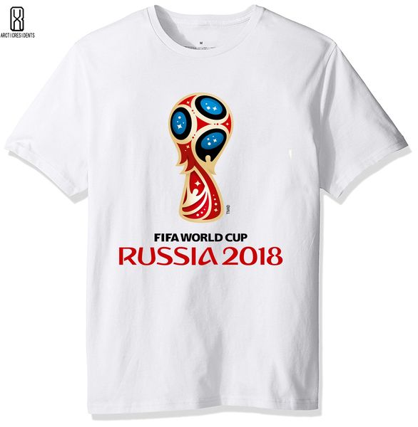 

world cup series men's t-shirt 2018 creative print man tees t shirt russia world cup t shirt star printed tshirt white xl, White;black