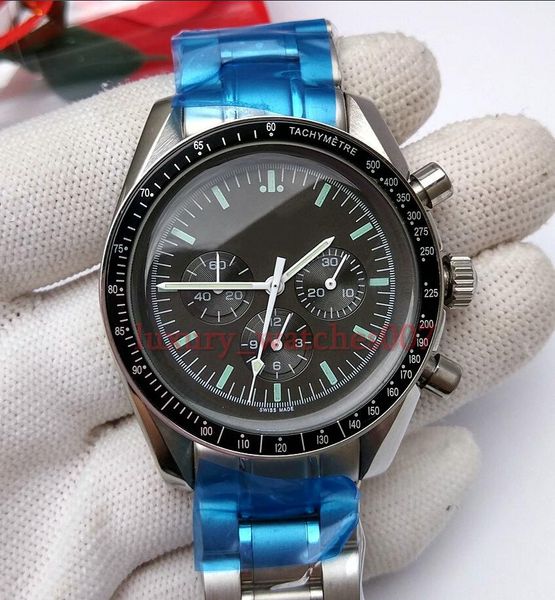 

a2813 luxury watch mechanical men's stainless steel bracelet automatic movement watch speed sports mens self-wind watches wristwatches, Slivery;brown