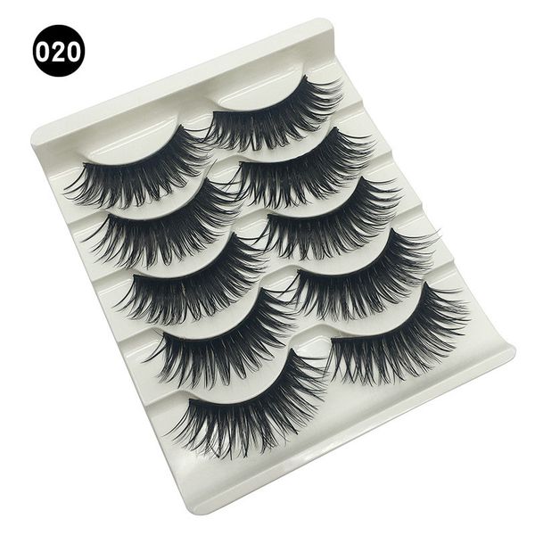 

10style 5pairs =1set false eyelashes long messy fake eyelashes foreign trade tool dhl ing