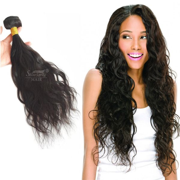 Machine Weft Natural Wave Weave 3 Bundles 14 16 18 Inch