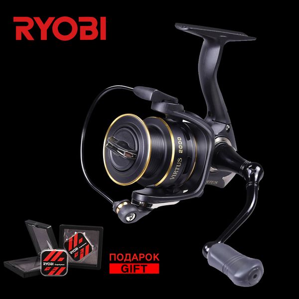 

ryobi virtus 1000 2000 3000 4000 5000 6000 100% original wheel ultralight aluminum spool 7.5kg saltwater fishing spinning reel y18100706
