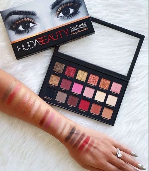 

18 color natural himmer matte eye hadow makeup eye hadow palette textured eye hadow palette by beauty glazed fa hion