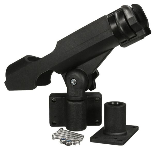 

fishing tackle accessory tool 360 degrees rotatable fishing rod holder bracket with screws for boat assault boats kayaking yacht