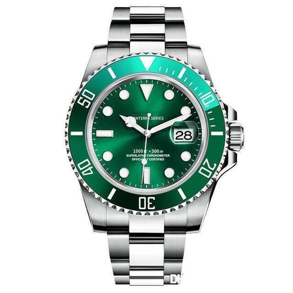 

Aaa quality ubmarin luxury brand luminou apphire tainle teel 40mm 116610 imported movement automatic mechanical men port wri twatch