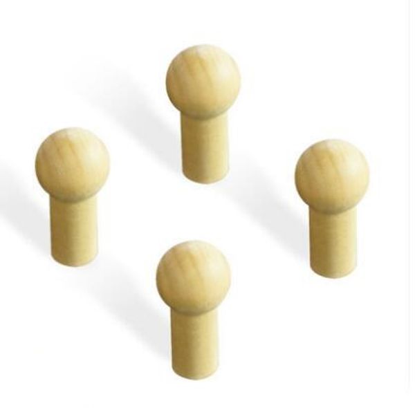 2019 No Trace Paste Solid Wood Hook Creative Wall Hanging Decorative Clothes Nail Free Bedroom Door Back Wall Coat Rack Hook 4 From Hcpx123