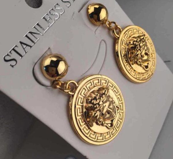 

Nice handmade resin round druzy earrings trendy simple stainless plated wholesaling resin stone earring for lady 9311