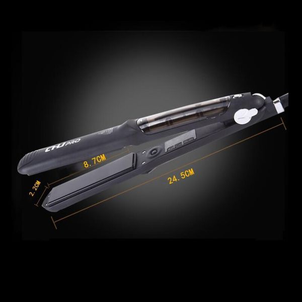 2019 New Ceramic Board Steam Curling Straightener Hair Splint