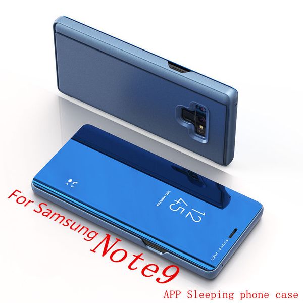For Samsung Note9 S9 S9plus S8 S8plus S7 S7edge J8 J8plus J6 J4 A6 A6plus Mirror Sleeping Phone Case for Iphone 9 9plus X Luxury Phone Case