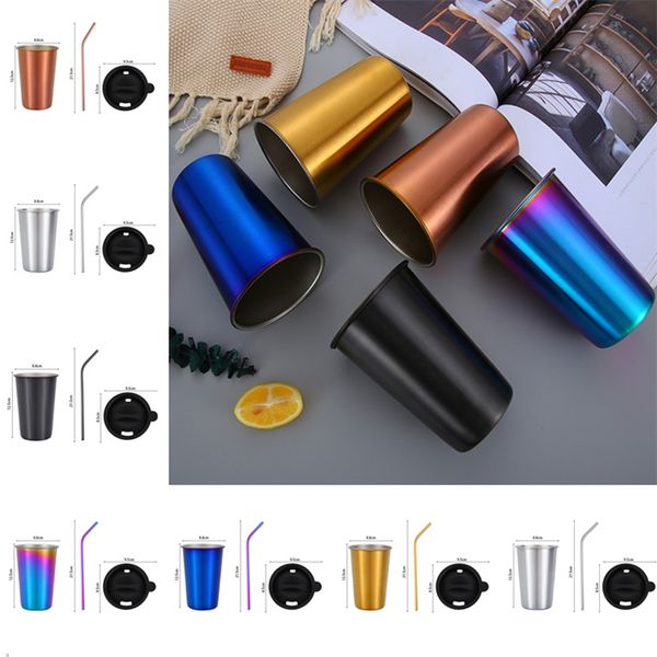 

portable stainless steel beer cup water cup drinks cup kitchen bar tools outdoor camping travel mugs t5i116