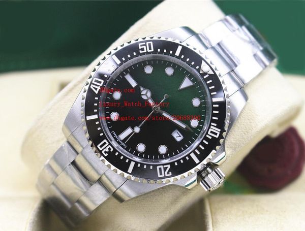

factory supplier luxury wristwatches 40mm 116660 ceramic bezel stainless steel automatic mechanical mens watch watches, Slivery;brown