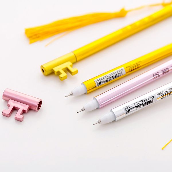 

chinese vintage style key gel pen set kawaii school supplies office stationary p cute pens school stationery