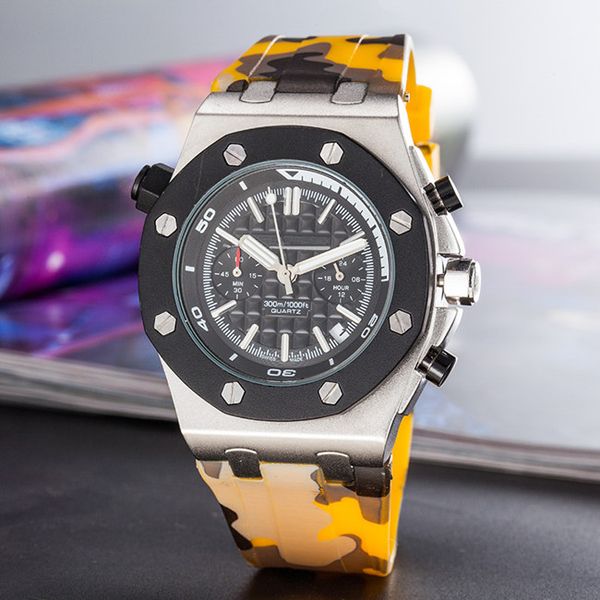 

Горячие продажи мужчин роскошные часы 42 мм Автоматические королевские дубы оффшорные часы Бесплатная доставка