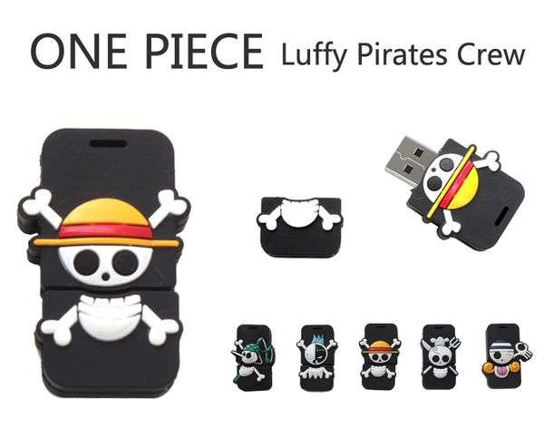 

creative usb flash drive cartoon pendrive one piece 4gb 16gb 32gb 64gb usb stick flash memory stick usb 2.0 flash card u39