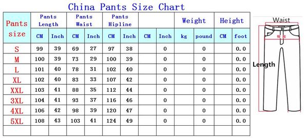 Lpa Size Chart