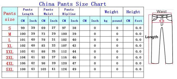 Lpa Size Chart