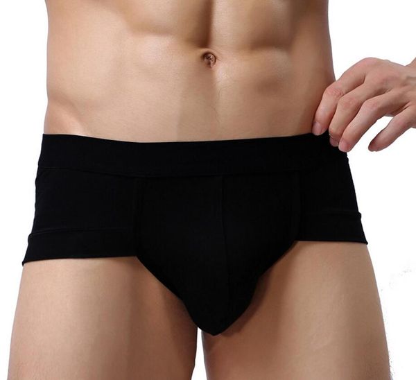 Boxer sexy di vendita calda per biancheria intima di cotone confortevole di lusso da uomo Boxer elastico traspirante di alta qualità sotto le mutandine