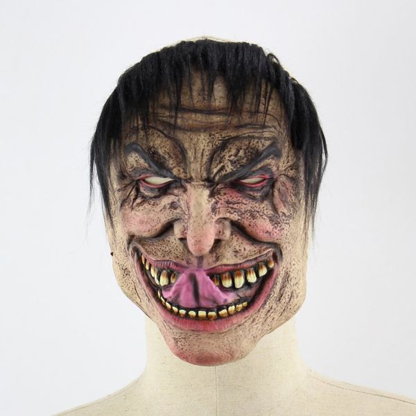 

halloween funny wretched man mask christmas horror latex mask hood