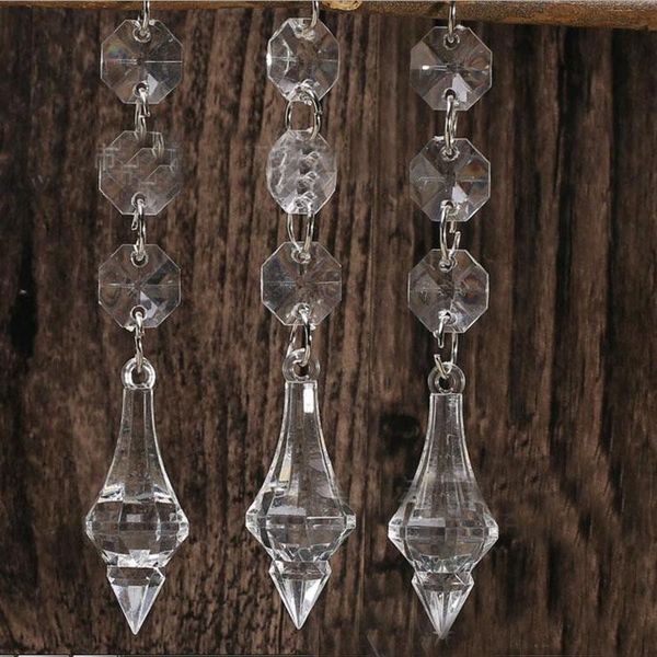 Acrylic Crystal Garland Curtains S Promo Codes Deals 2019 Acrylic Crystal Bead Garland Strand 14 Mm Chains Drop Pendant Wedding Props Centerpiece Manzanita Tree Curtain Decoration Hanging Deco