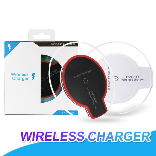 

Кристалл фантазии Ци беспроводное зарядное устройство для iPhone X 7 8 Plus Samsung S8 S9 Plus LED