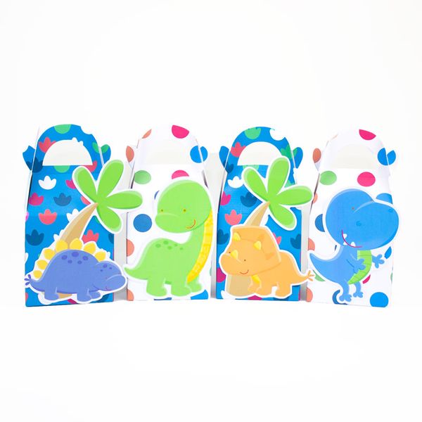 Dinosaur Favor Candy Gift Box Cupcake Box Boy Kids Birthday Party