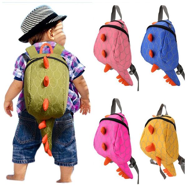 

kids kindergarten girls boys backpack school bags cartoon animals smallers
