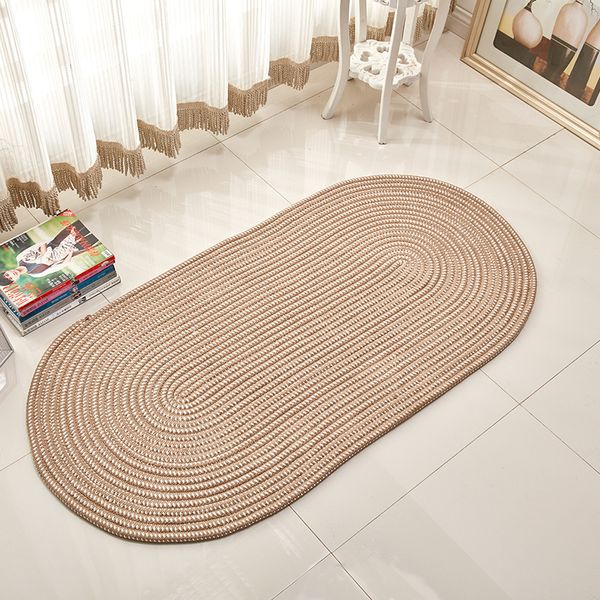 Grosshandel Handgemachte Webart Oval Teppiche Fur Wohnzimmer Solide