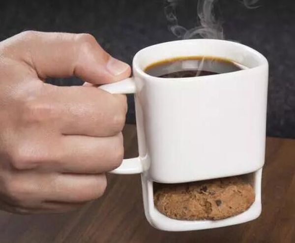 

ceramic coffee mugs with handle dunk cookie milk cups with biscuit pocket holder dessert tumblers store cookies gx03