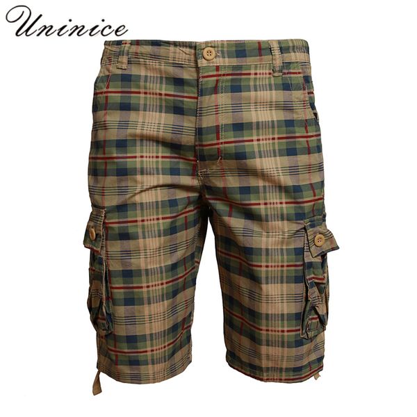 

2018 summer new male western style casual shorts youth fashion plaid shorts men straight street hip hop punk style, White;black