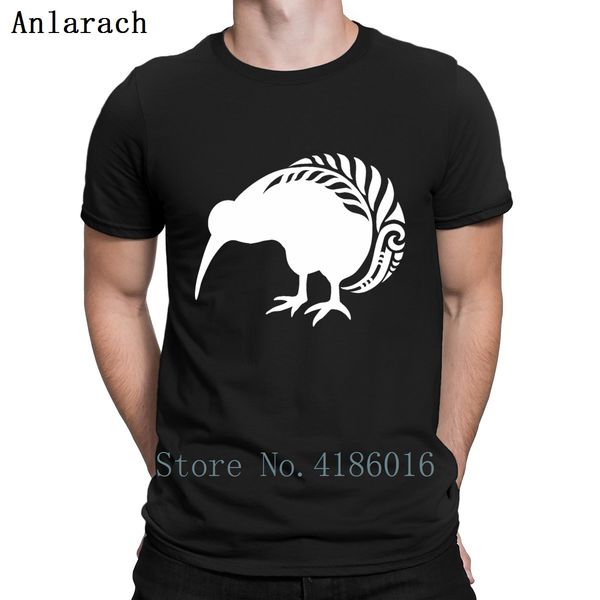 Acheter Nz Kiwi Argent Fougère Oiseau Nouvelle Zélande T Shirt Design Streetwear Drôle Casual Tshirt Pour Hommes Style été Célèbre Hiphop Haut De